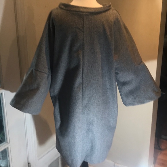 “ORDERPLUS” Bell Sleeved Cat Dress . - Picture 9 of 11